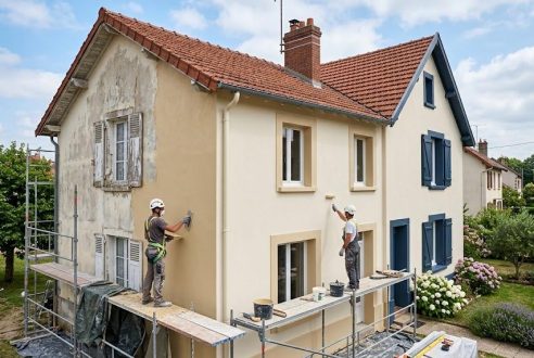 Ravalement de façade : embellir et protéger les murs de votre maison