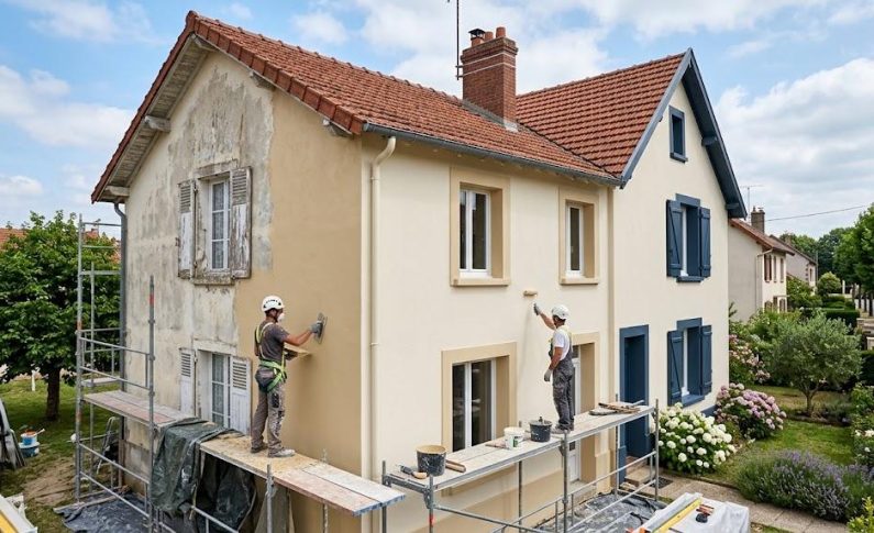 Ravalement de façade : embellir et protéger les murs de votre maison