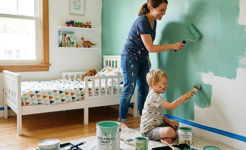 Peindre une chambre d&rsquo;enfant avec une peinture écologique : nos conseils