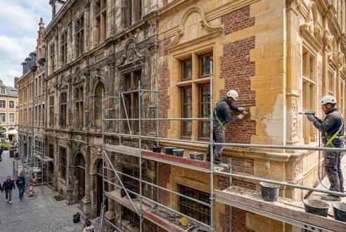 Ravalement de façade : restaurer les façades anciennes en pierre ou en brique
