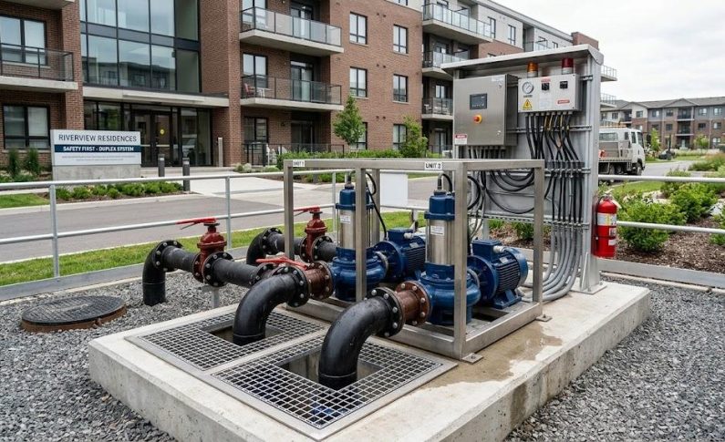 Station de relevage double pompe : la sécurité pour le collectif