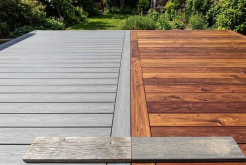Terrasse en bois composite ou en bois naturel : le comparatif complet