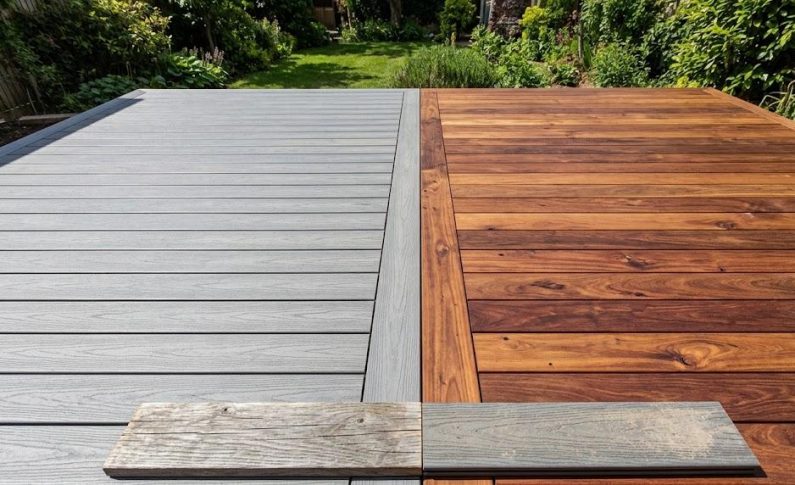 Terrasse en bois composite ou en bois naturel : le comparatif complet