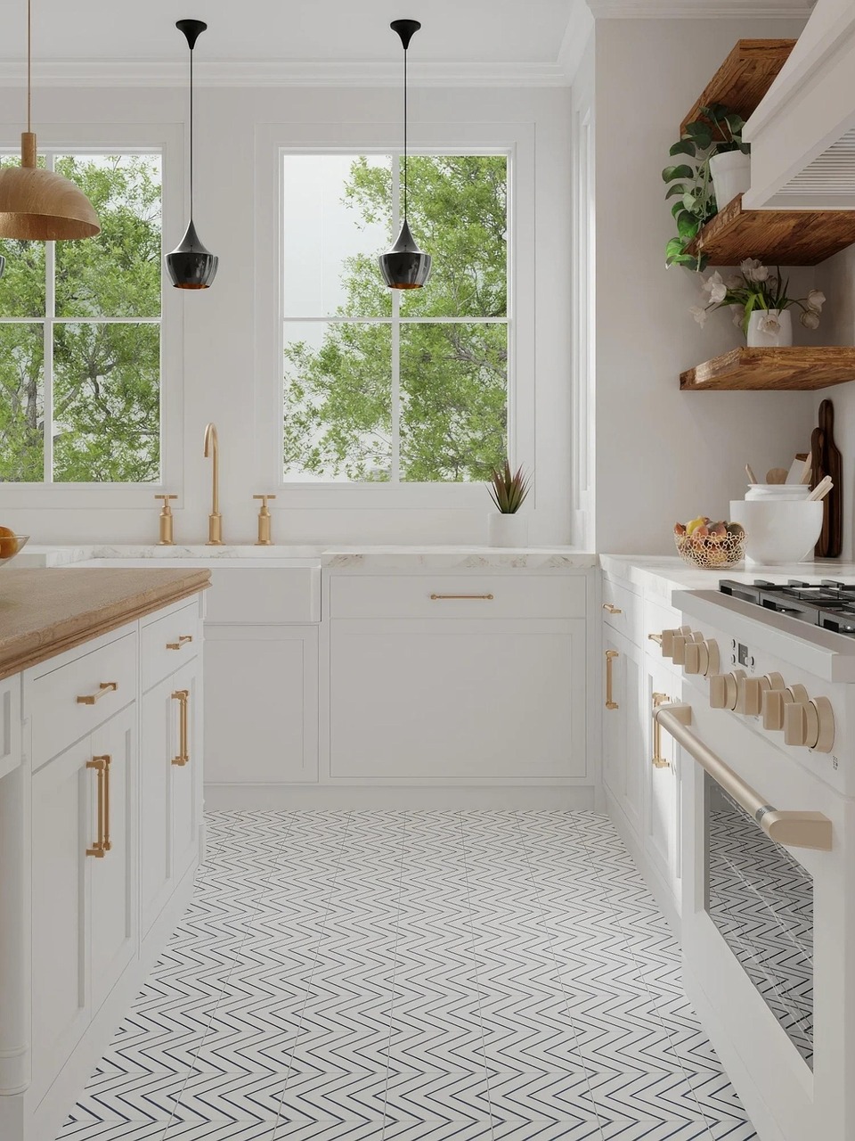 découvrez le triangle d’activité en cuisine : optimisez l’agencement entre l’évier, la cuisinière et le réfrigérateur pour cuisiner plus facilement.
